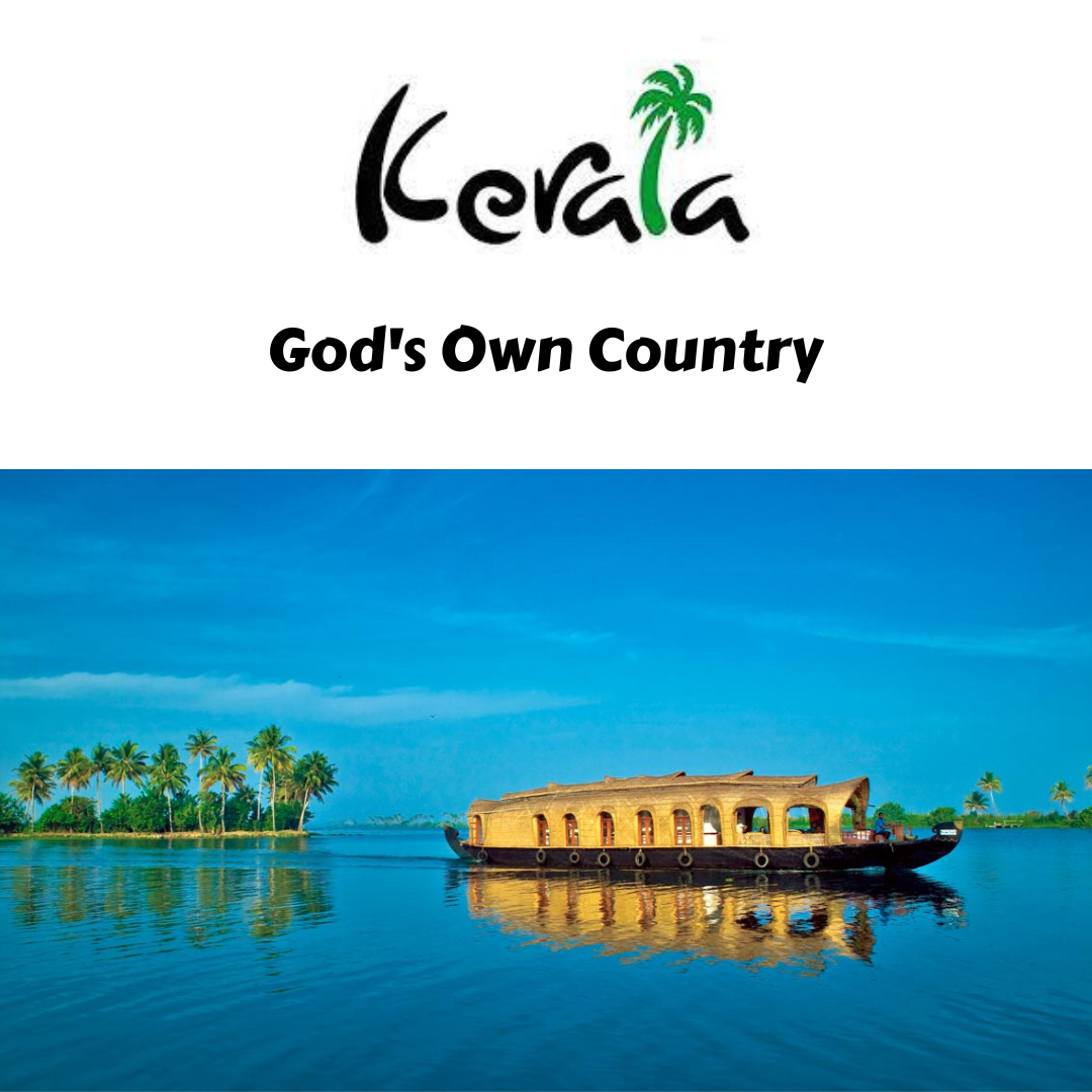 Travel Country, Kerala, Gods Own Country, Logo, Tourism In Kerala, Drawing,  Houseboat, Symbol transparent background PNG clipart | HiClipart
